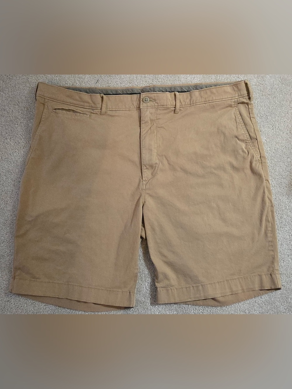 Daniel Cremieux Men's Classic Khaki Cotton Shorts SIZE 40